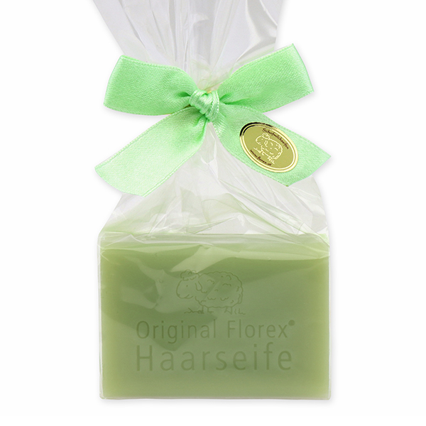 Hair soap with sheep milk 100g in a cellophane bag, Melissa 