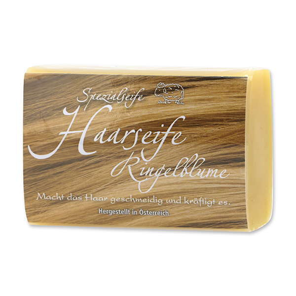 Hair soap with sheep milk 100g modern, Marigold 