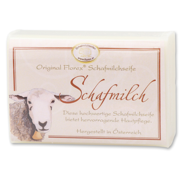 Schafmilchseife eckig 100g klassisch, Classic 