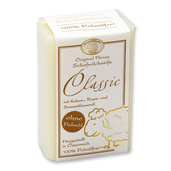 Sheep milk soap 100g without palm oil classic upright, classic 