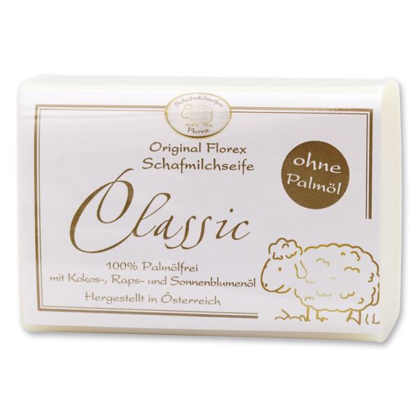 Sheep milk soap 100g without palm oil classic, classic 