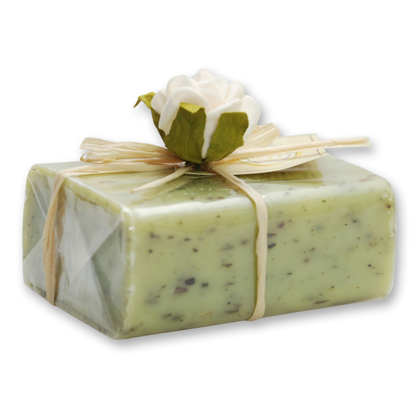Sheep milk soap square 100g 1 piece packed, Mountain herbs 