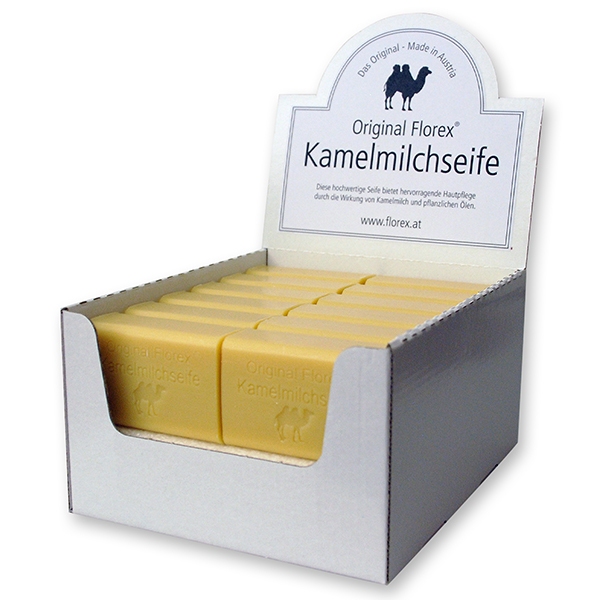 Milchseife eckig 100g, Kamelmilch 