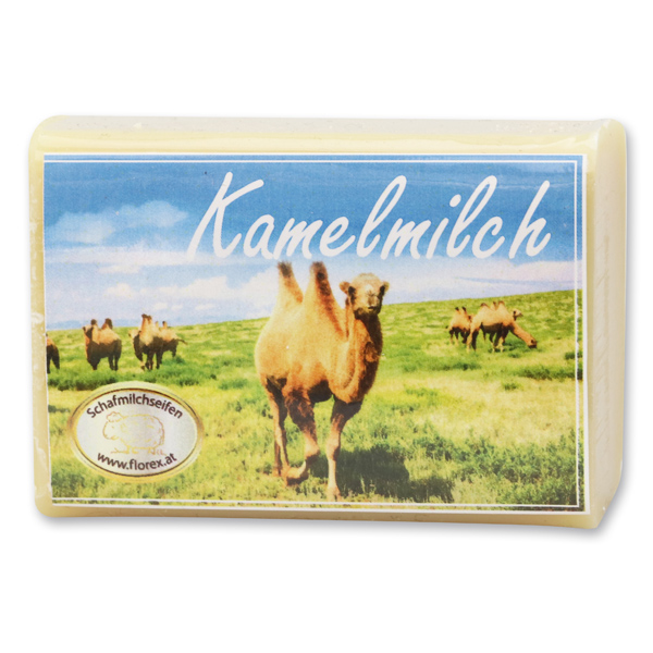 Milchseife eckig 100g modern, Kamelmilch 