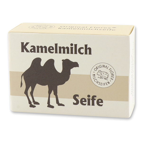 Milchseife eckig 100g in Schachtel, Kamelmilch 