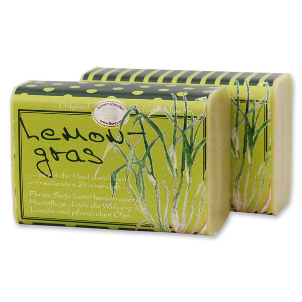 Schafmilchseife eckig 100g Jung & Flott, Lemongras 