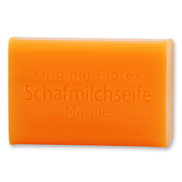 Sheep milk soap square 100g, Apricot 