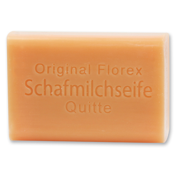 Schafmilchseife eckig 100g, Quitte 