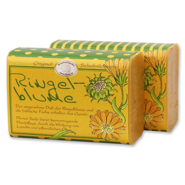 Schafmilchseife eckig 100g Jung & Flott, Ringelblume 