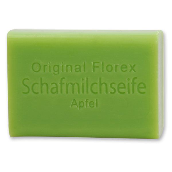 Schafmilchseife eckig 100g, Apfel 