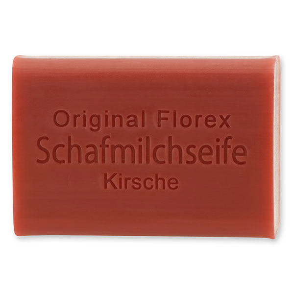 Schafmilchseife eckig 100g, Kirsche 