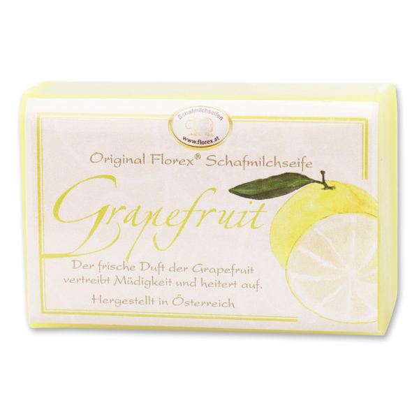 Sheep milk soap square 100g classic, Grapefuit 