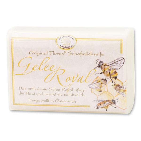 Sheep milk soap square 100g classic, Gelee Royal 