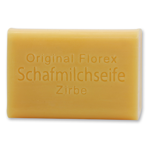 Sheep milk soap square 100g, Swiss stone pine 