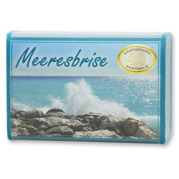 Sheep milk soap square 100g modern, Sea breeze 