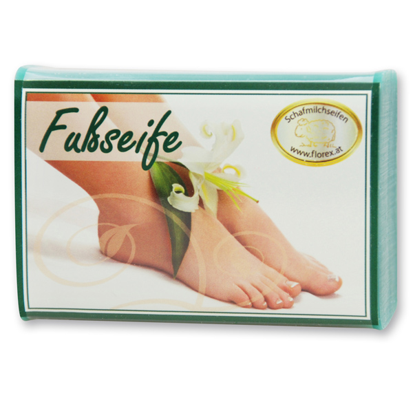 Sheepmilk soap square 100g modern, foot soap 