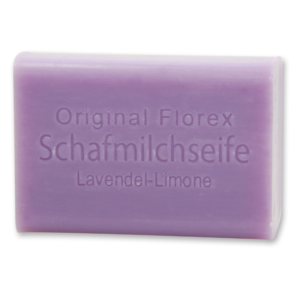 Sheep milk soap square 100g, Lavender Lime 
