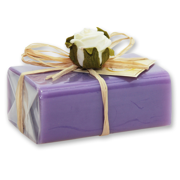Schafmilchseife eckig 100g 1er verpackt, Lavendel-Limone 
