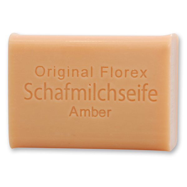 Sheep milk soap square 100g, Amber 