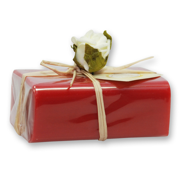 Schafmilchseife eckig 100g 1er verpackt, Cranberry 