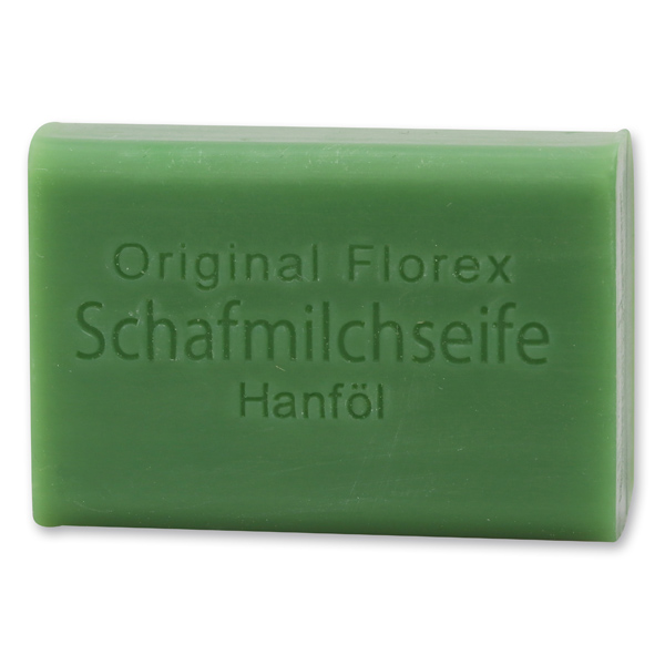 Sheep milk soap square 100g, Hemp seed oil 