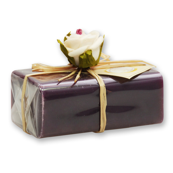 Schafmilchseife eckig 100g 1er verpackt, Aronia 