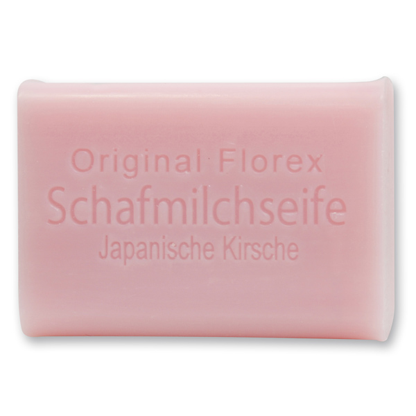 Schafmilchseife eckig 100g, Japanische Kirsche 