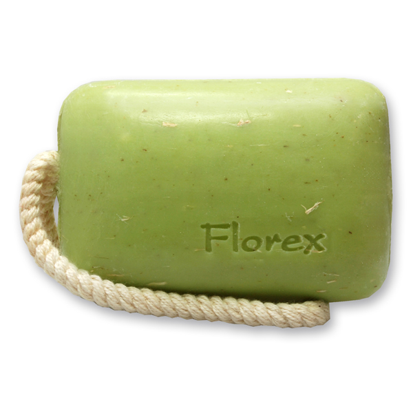 Sheepmilk soap hanging with a cord 150g, Verbena 
