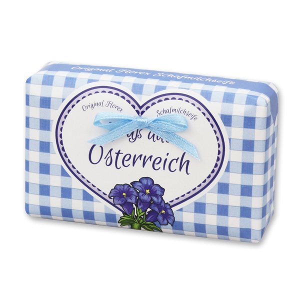 Sheep milk soap Luxury 100g "Greetings from Austria", Classic 
