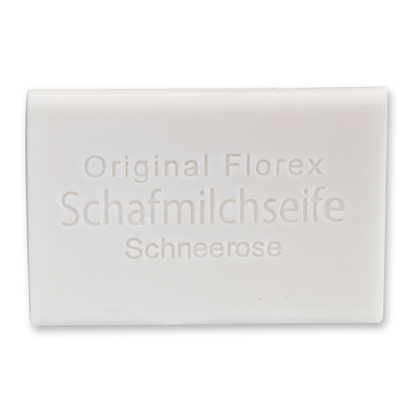 Schafmilchseife Seifenstück 35g, Schneerose 