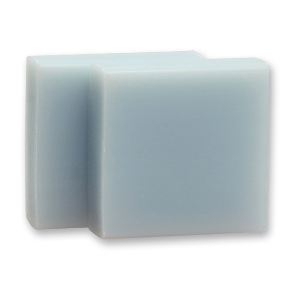 Schafmilchseife Gästeseife quadrat 35g, Vergissmeinnicht 