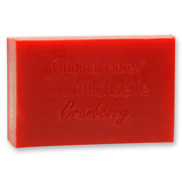 Schafmilchseife eckig 150g, Cranberry 