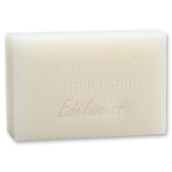 Schafmilchseife eckig 150g, Edelweiß 