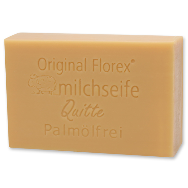 Sheep milk soap square without palm oil 150g, Quince 