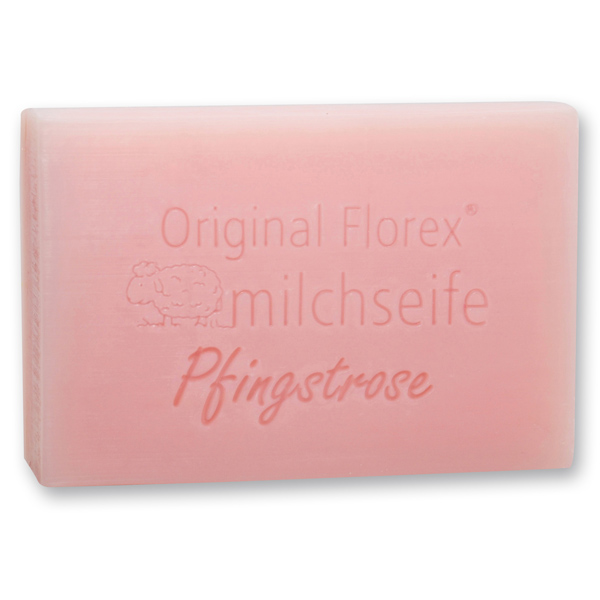 Sheep milk soap square 150g, Peony 
