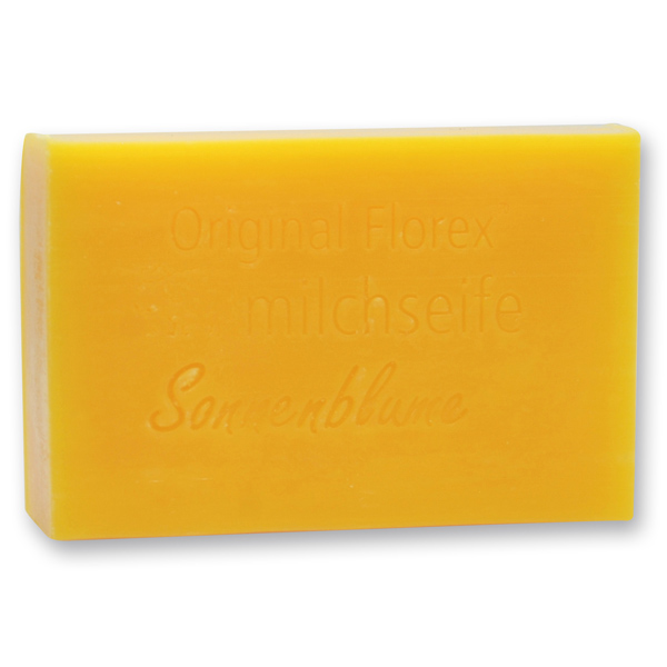 Schafmilchseife eckig 150g, Sonnenblume 