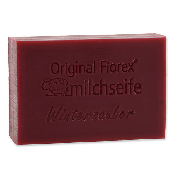 Schafmilchseife eckig 150g, Winterzauber 