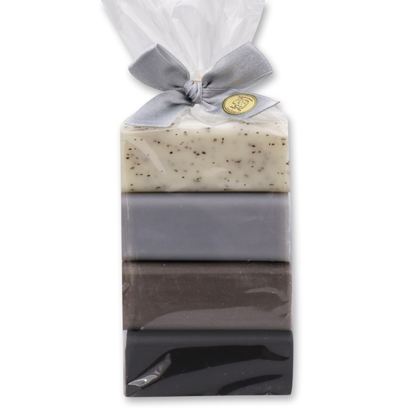 Sheep milk soap 4x100g in a cellophane, sorted 