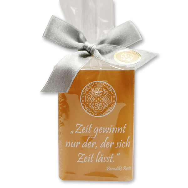 Sheep milk soap 100g "Motive Eritrea" in a cellophane bag, Incense 