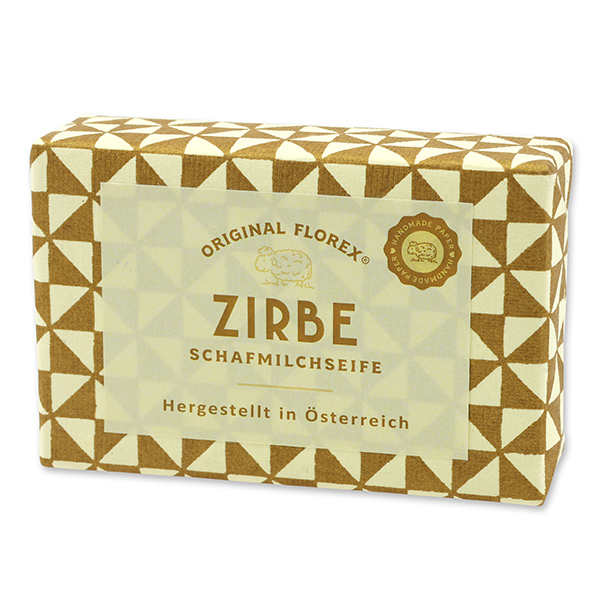 Sheep milk soap 150g "Gold Edition", Swiss pine 