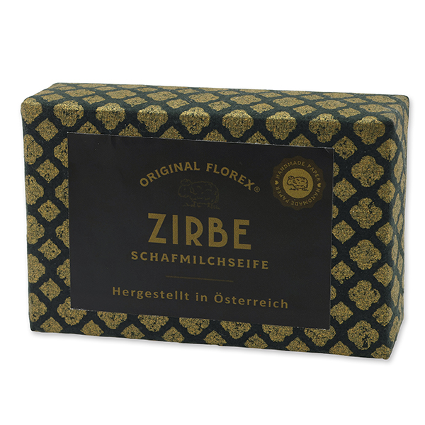 Sheep milk soap 150g "Black Edition", swiss pine 