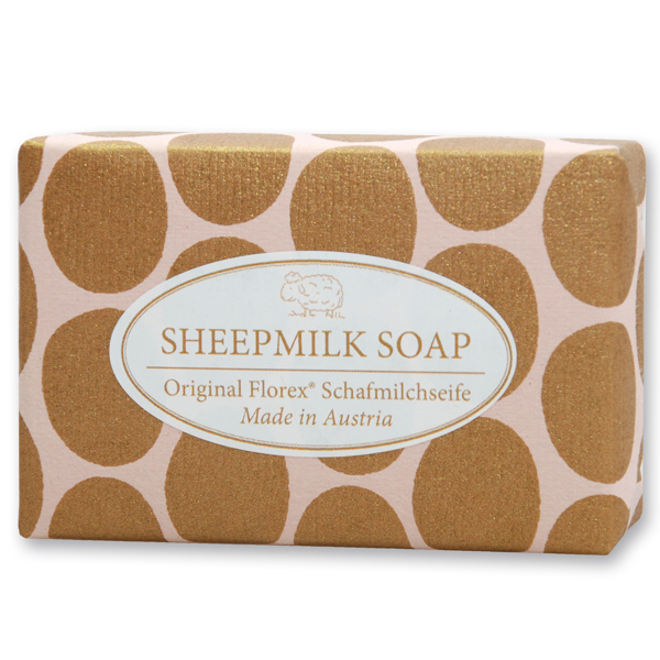 Sheep milk soap 150g "Rosé Gold Edition", Quince 