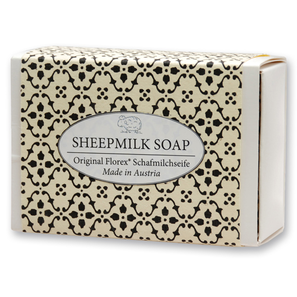 Sheep milk soap 150g in a box "Black Edition", Classic 