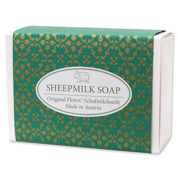 Sheep milk soap 150g in a box "Handmade Paper", Classic 