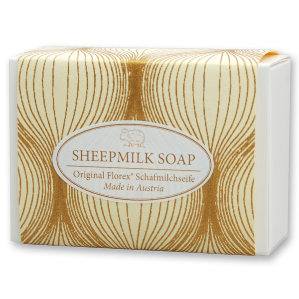 Sheep milk soap 150g in a box "Gold Edition", Classic 