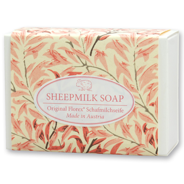 Sheep milk soap 150g in a box "Pink Edition", Magnolia 