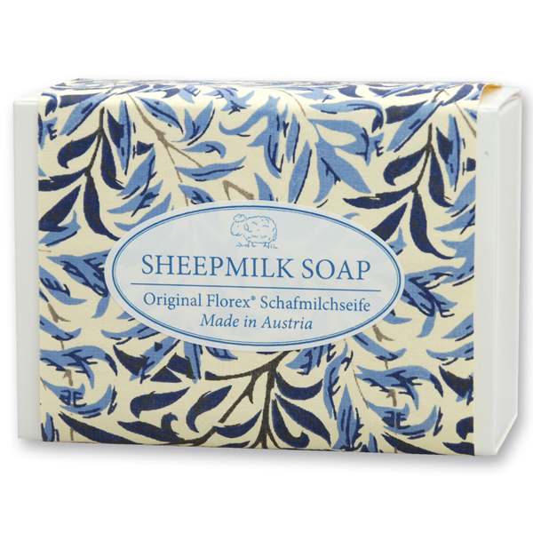 Sheep milk soap 150g in a box "Light Blue Edition", Classic 