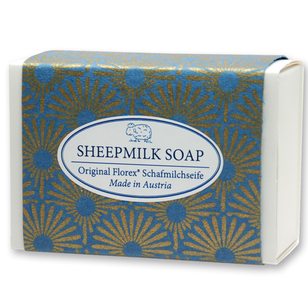 Sheep milk soap 150g in a box "Blue Edition", Classic 