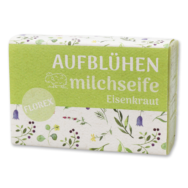 Sheep milk soap 150g "Aufblühen", Verbena 