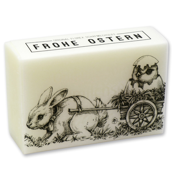 Sheep milk soap 150g "Frohe Ostern", Classic 